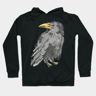 A raven with three eyes Hoodie